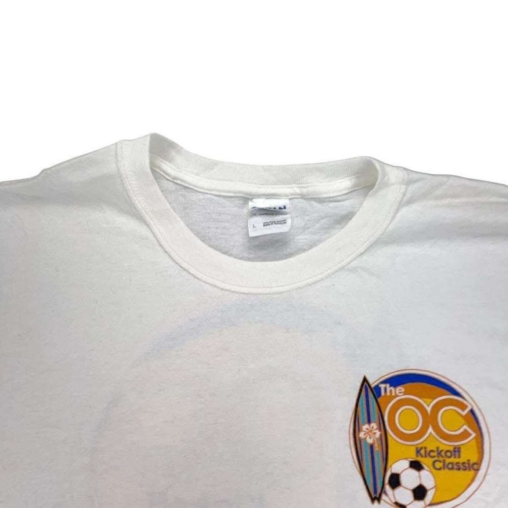 OC Orange County CA Kickoff Classic Soccer Surfboard‎ Graphic T Shirt Gildan L - Picture 5 of 8